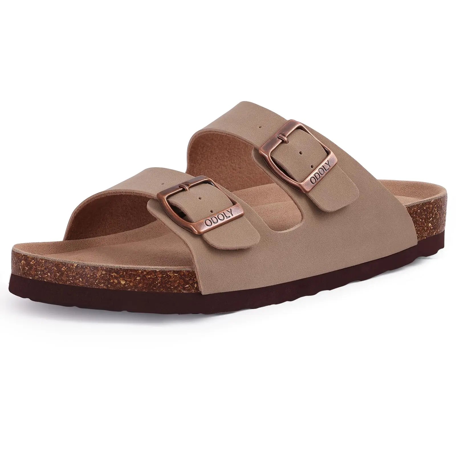 Women's Soft Cork Sandals with Thick Sole