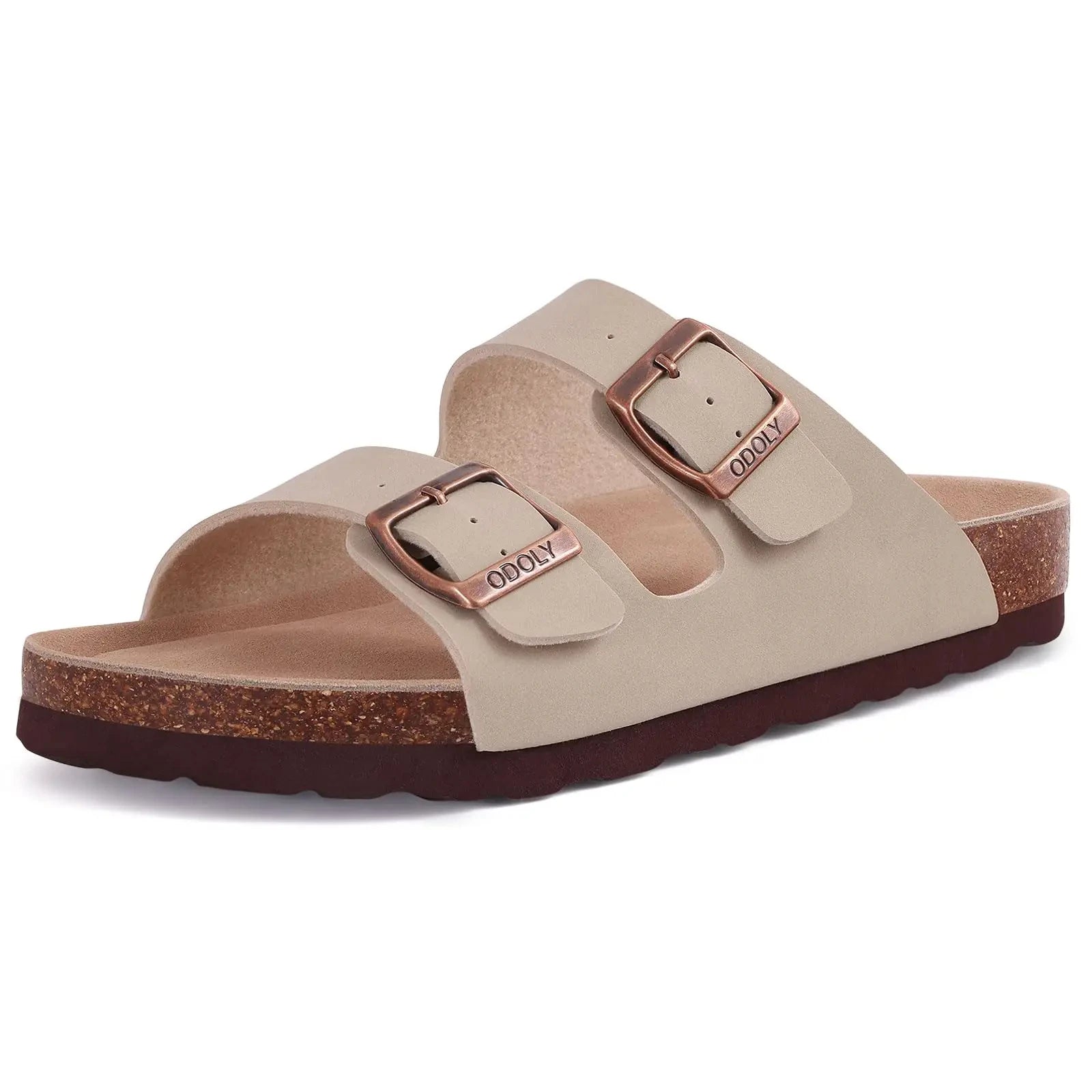 Women's Soft Cork Sandals with Thick Sole
